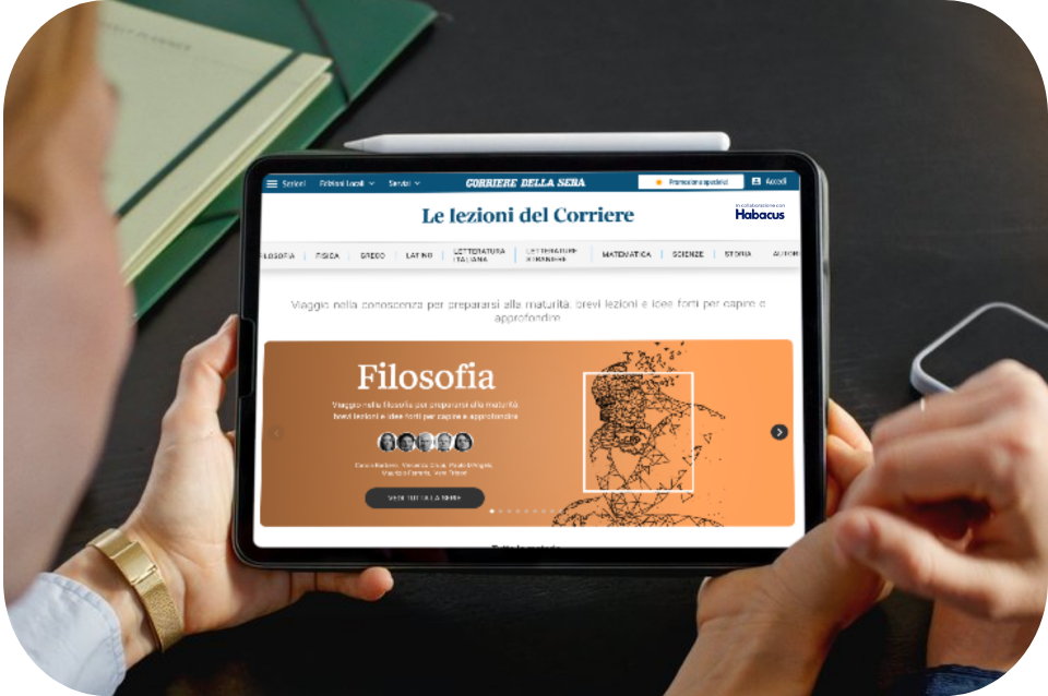 Lezioni del Corriere & Habacus: a shared vision