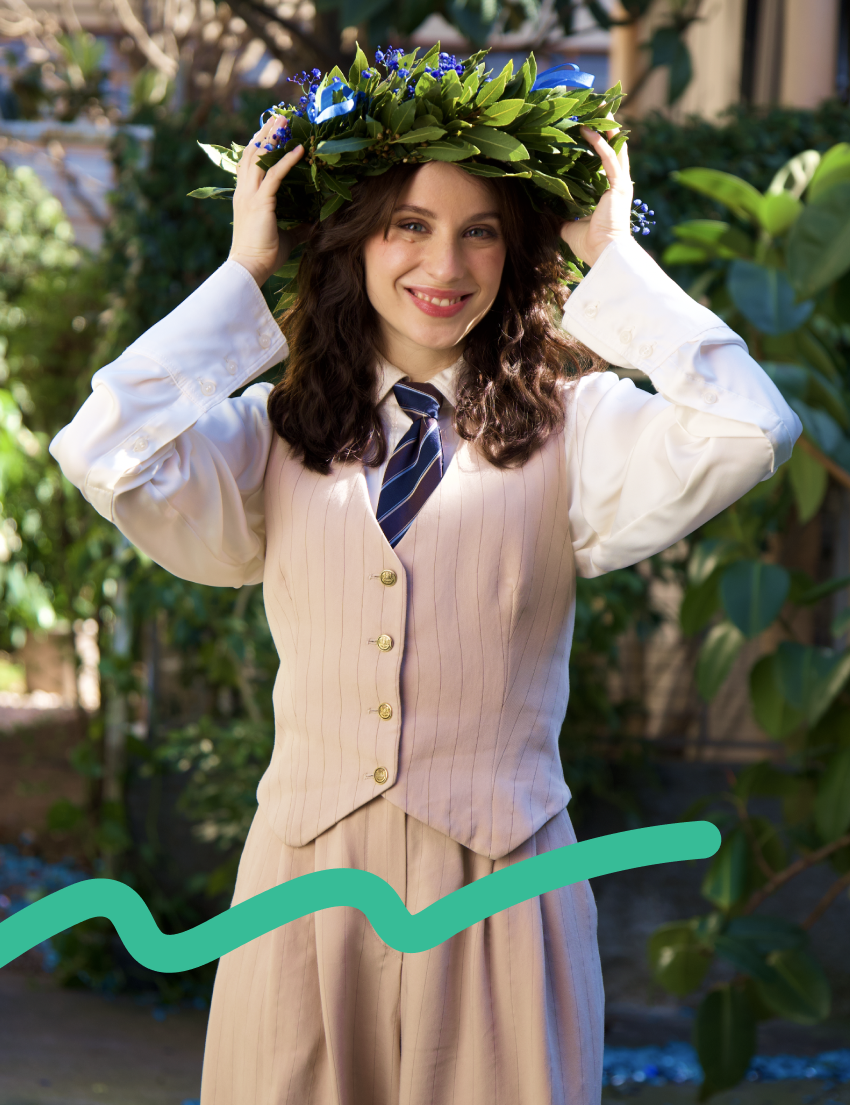 studentessa si laurea con prestito studentesco